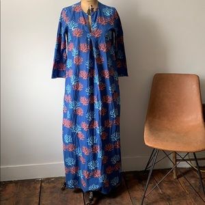 Three Islands maxi caftan with pockets